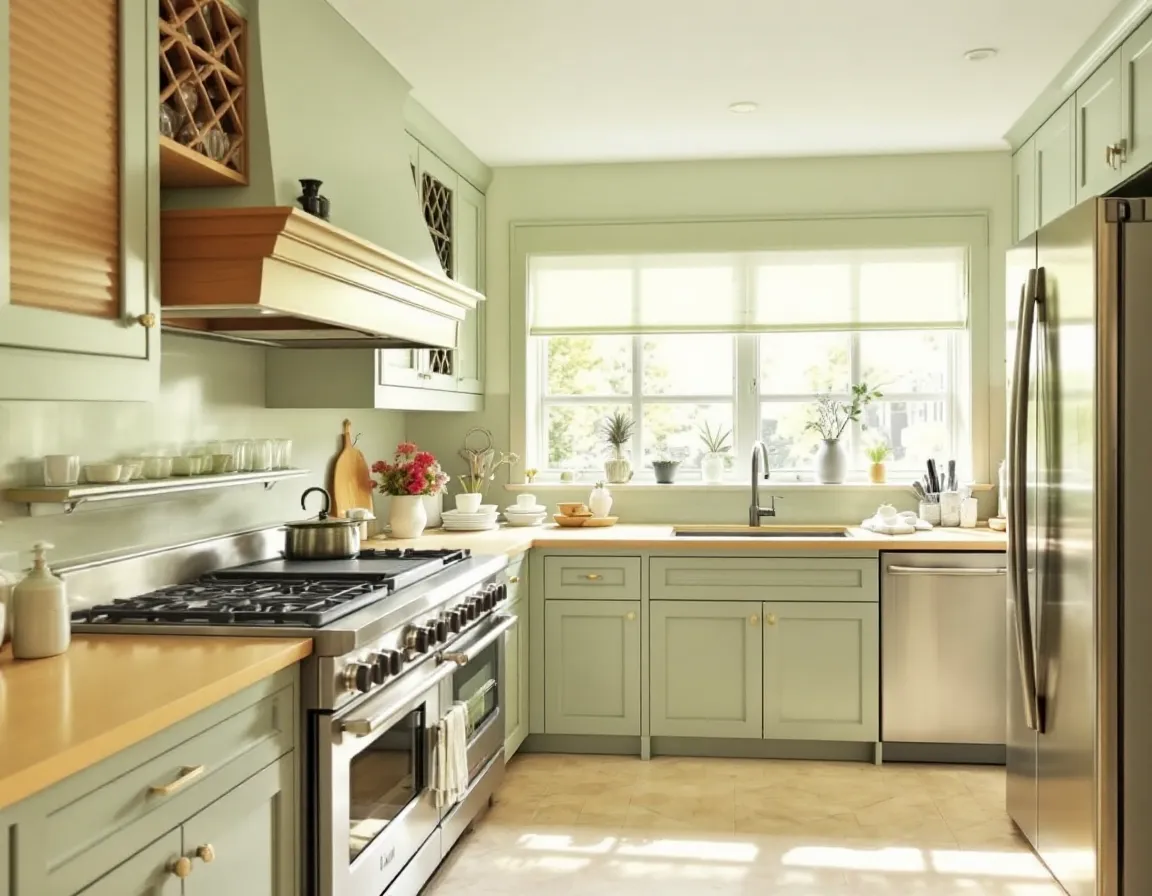 Sage Green Kitchen Sanctuary Inspiration | Muse by Wayfair